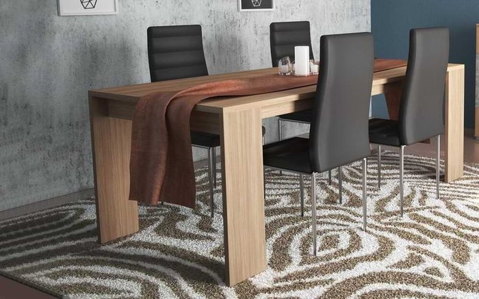Table Tevez 6467 amber oak