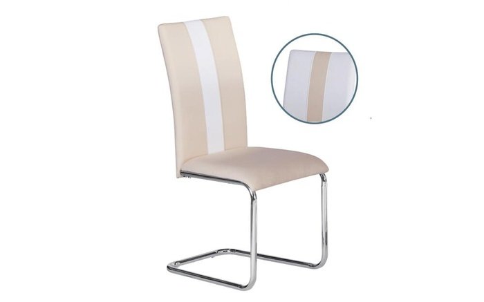 Chair Dusan 5319 cream + white