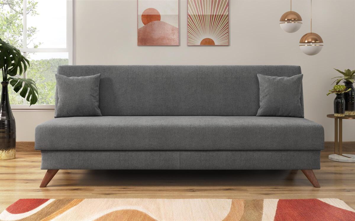 Three-seater sofa/bed Lando 3480 grey