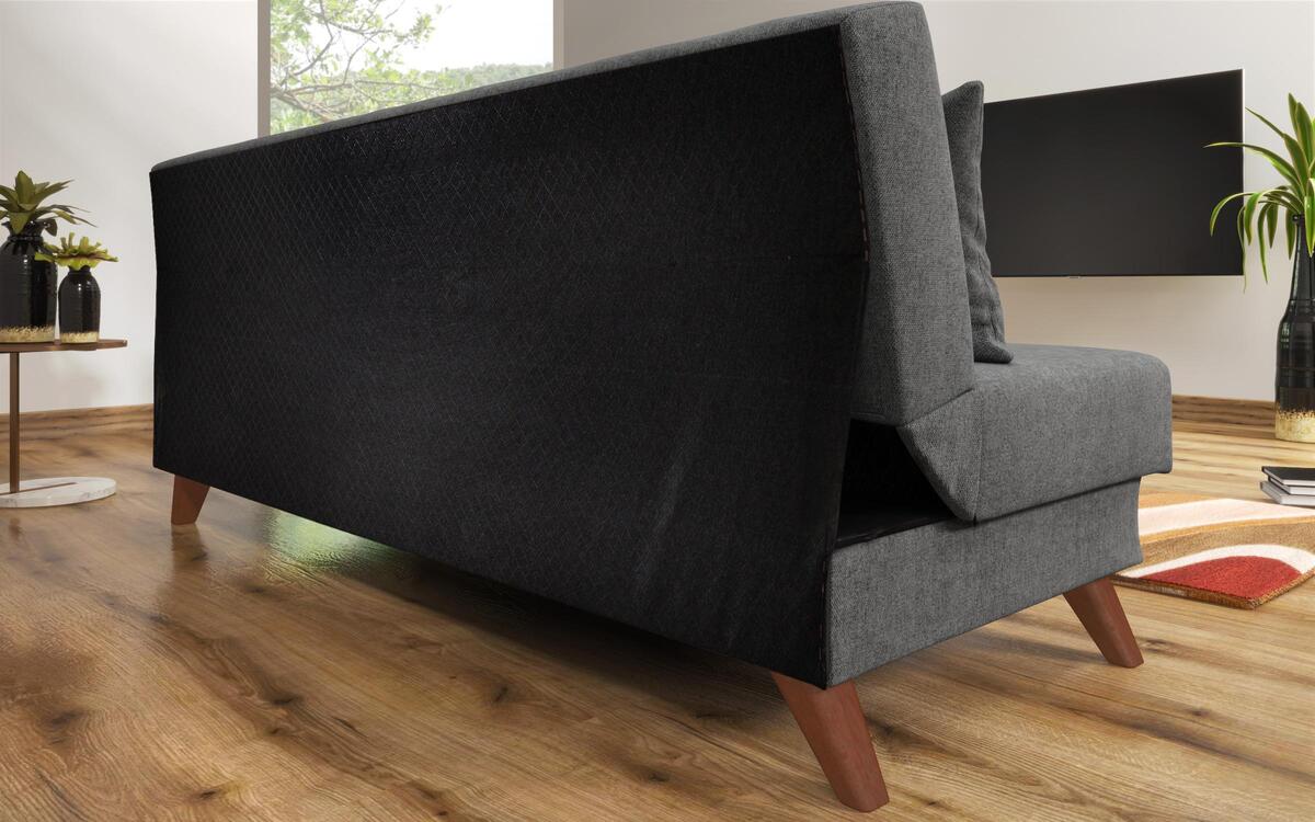 Three-seater sofa/bed Lando 3480 grey