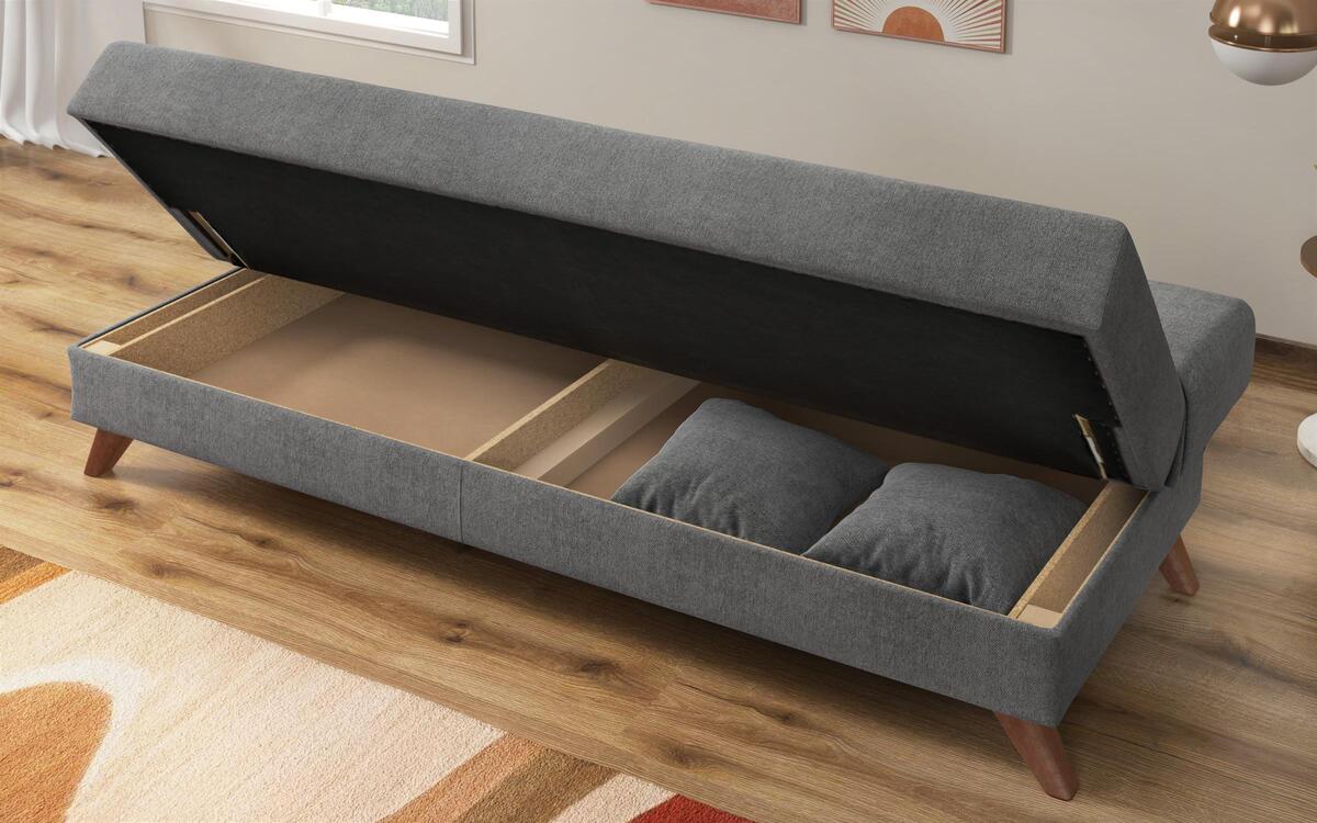 Three-seater sofa/bed Lando 3480 grey