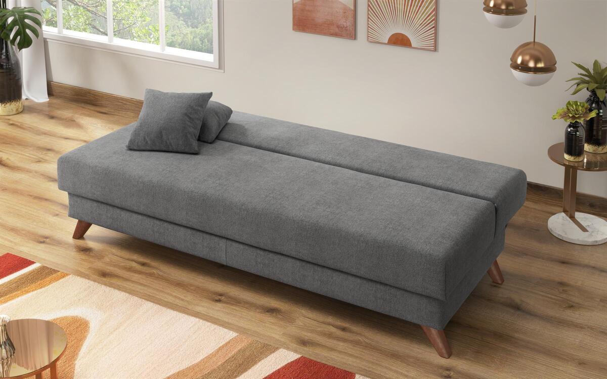 Three-seater sofa/bed Lando 3480 grey