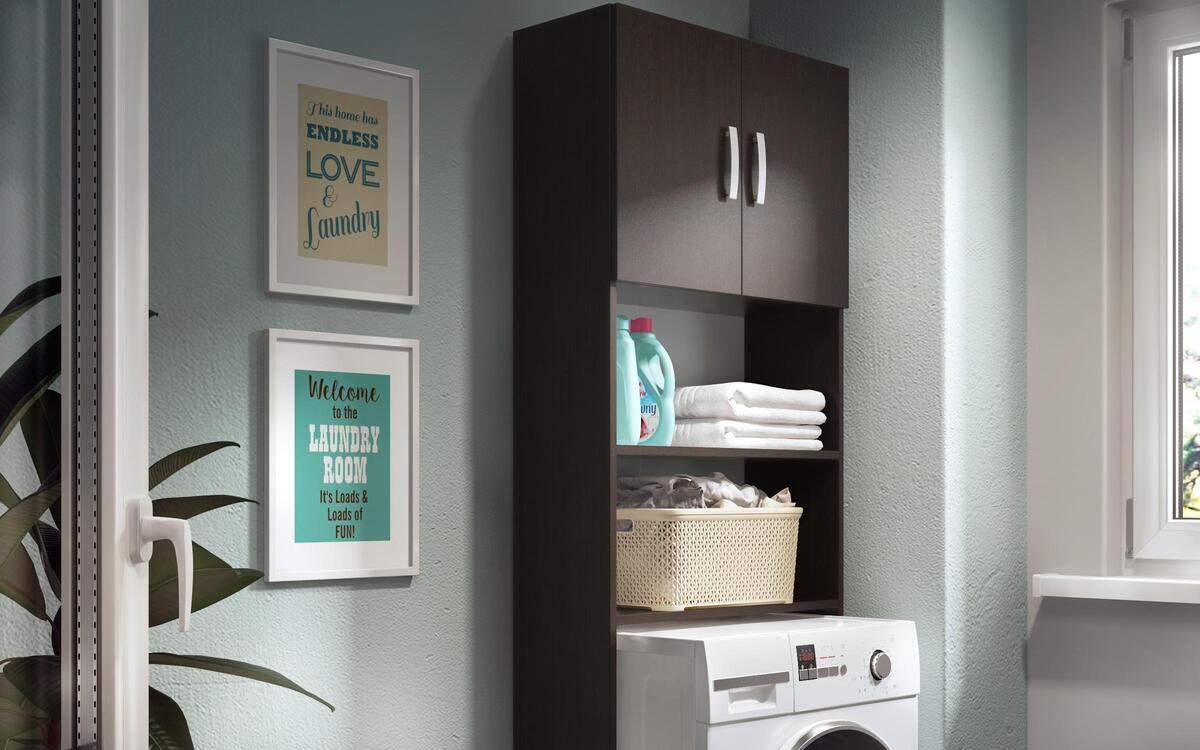 Lore 8602 wenge laundry cabinet