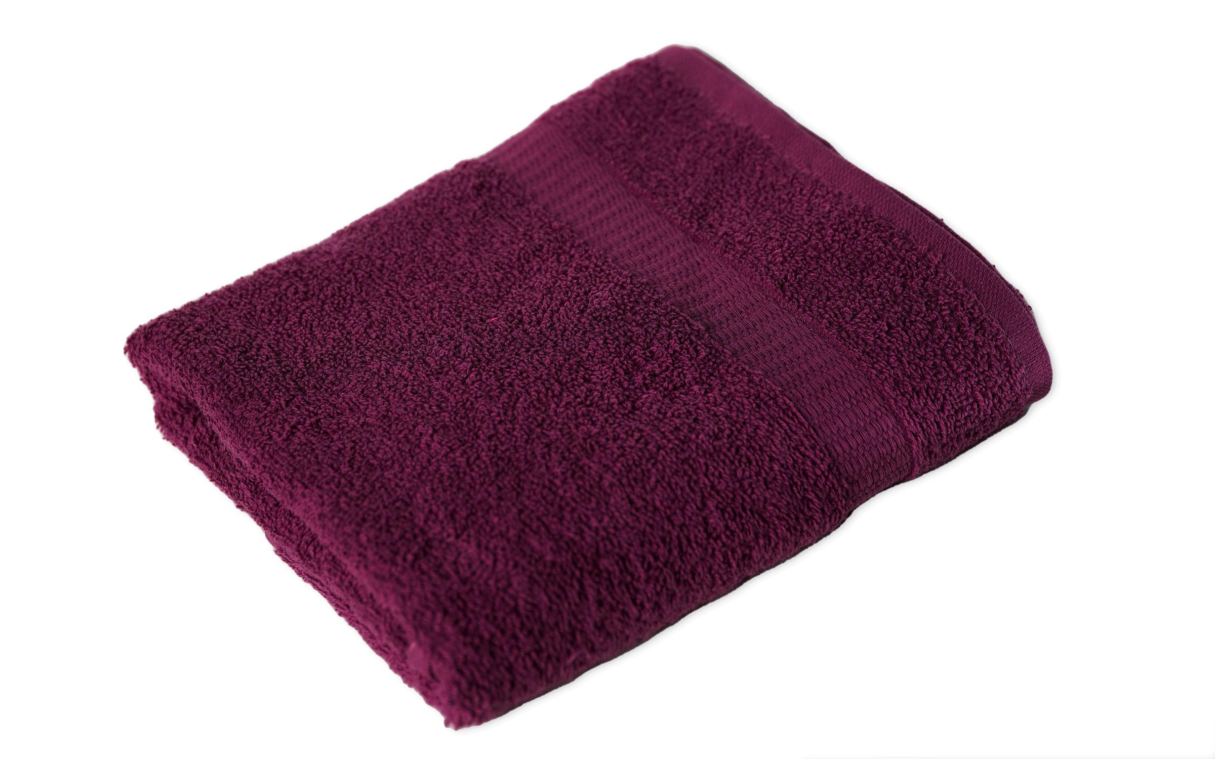 Wick towel 50x90 bordeaux