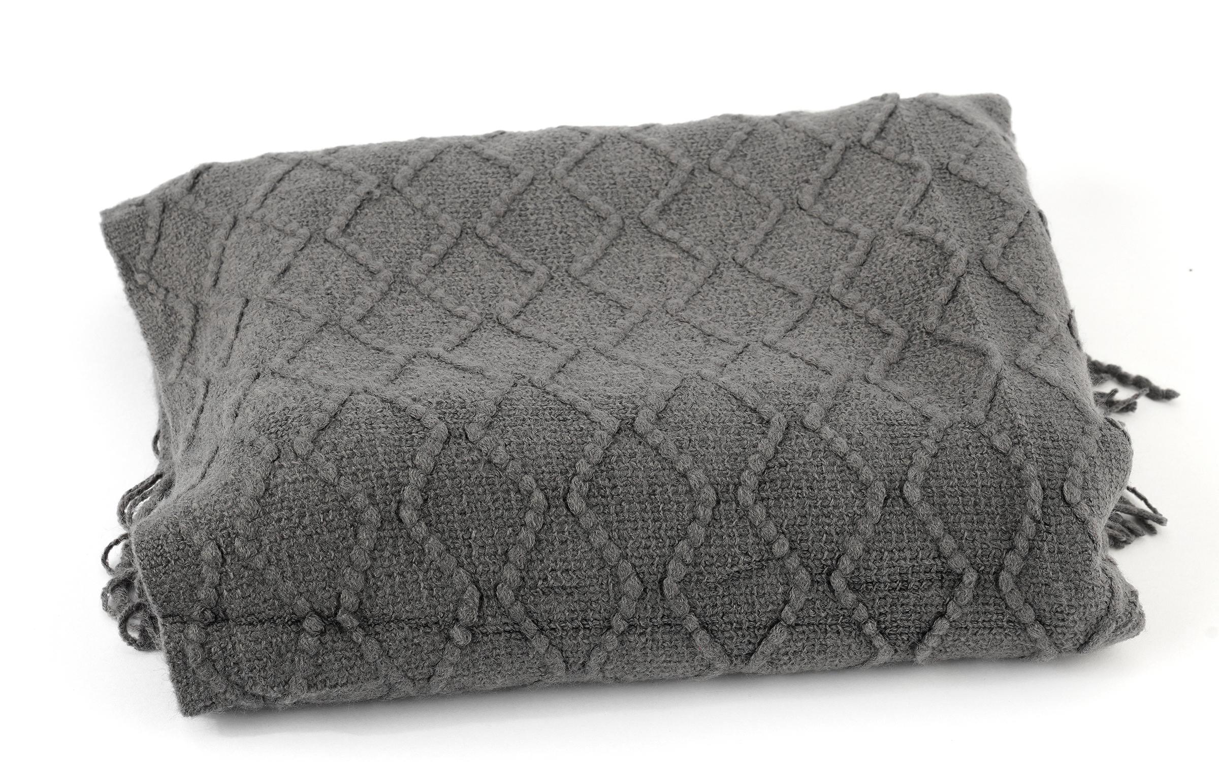 Mamba blanket 127x152 dark gray