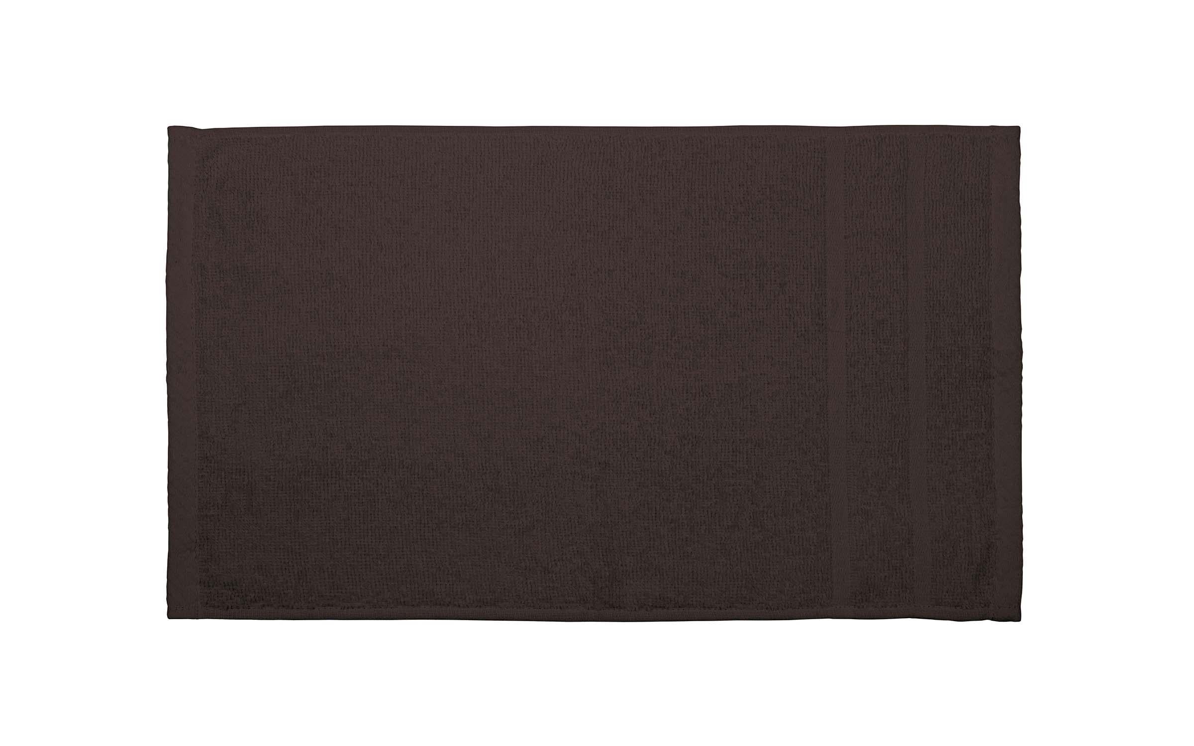 Wasp towel 50x90 dark brown