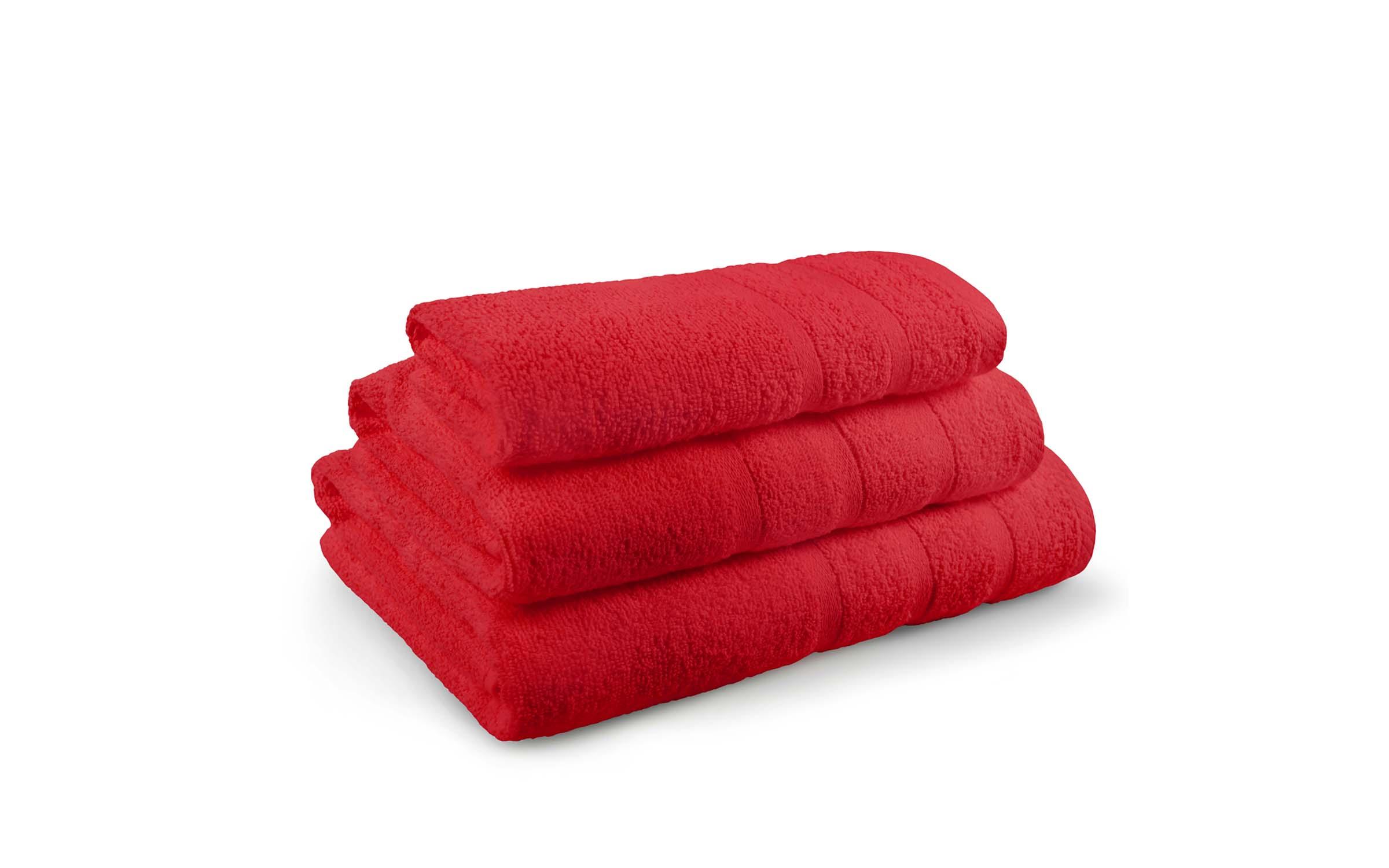 Wasp towel 50x90 red