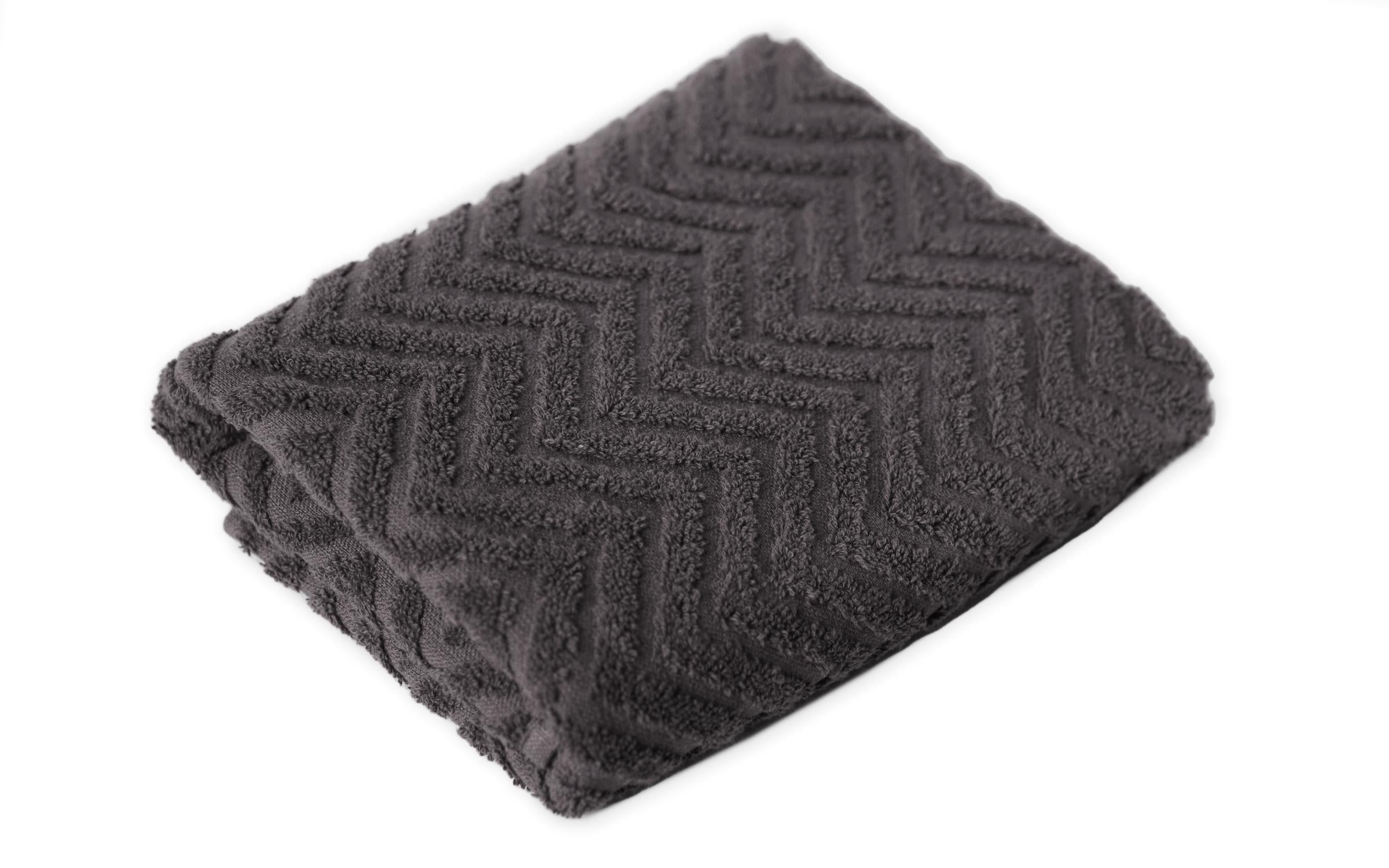 Τowel Donald 50x90 dark grey
