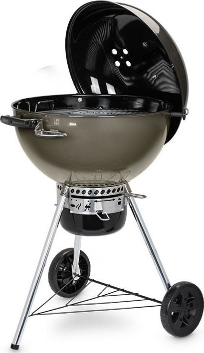 Weber Master Touch GBS C-5750 Скара на дървени въглища от неръждаема стомана Kettle с капак и термометър 57x57 cm.