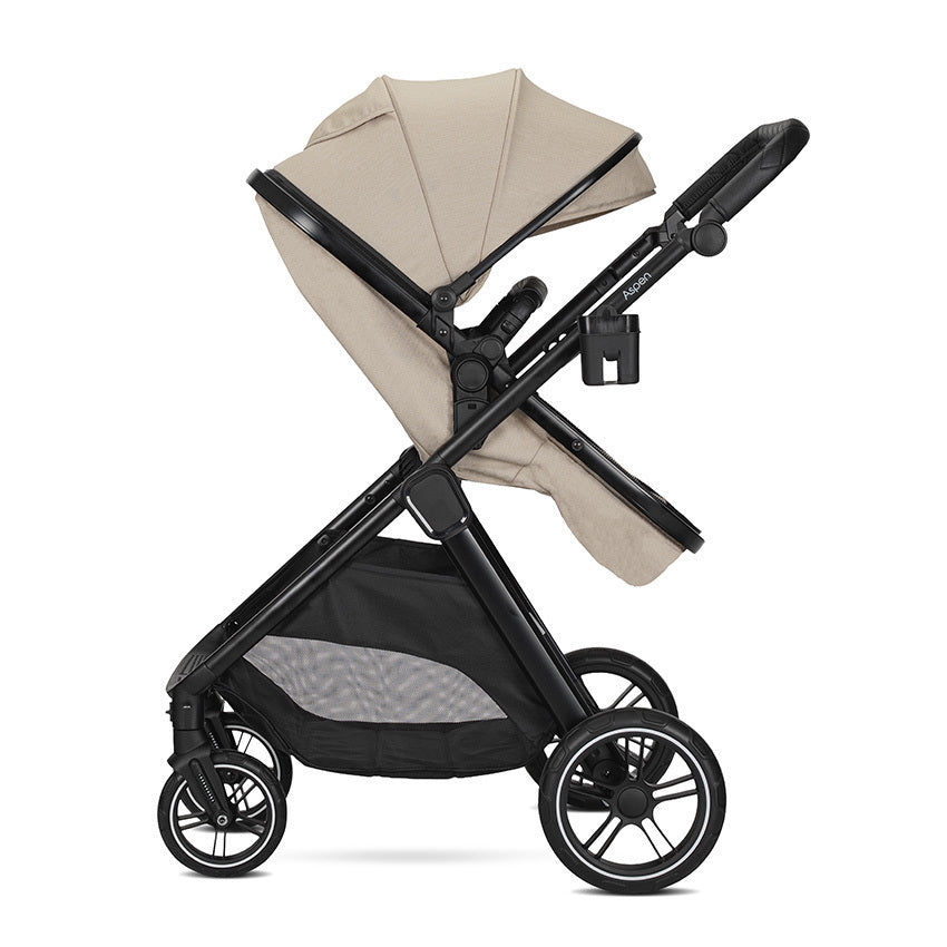 Lorelli Aspen Регулируема количка 2 в 1 Подходящо за новородено Beige