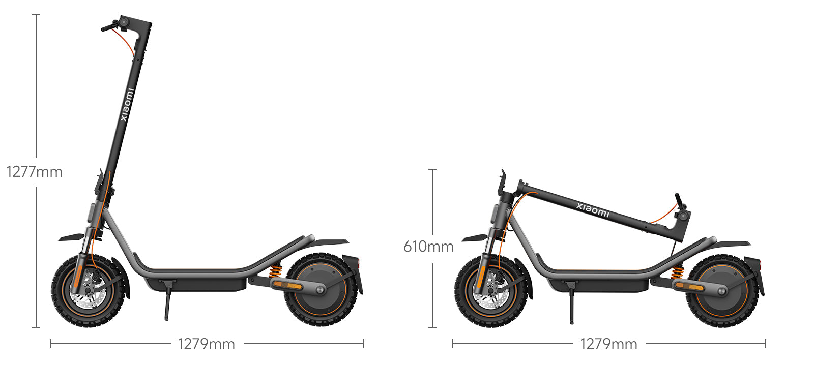 Xiaomi Electric Scooter 6 Pro Електрически скутер с 25 km/h Max Скорост и 70 km Автономия Black
