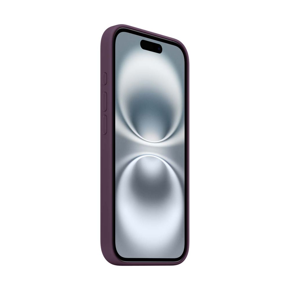 Apple iPhone 16 Silicone Case with MagSafe Plum Калъф за мобилен телефон
