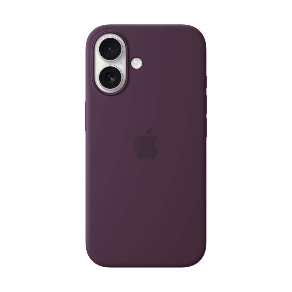 Apple iPhone 16 Silicone Case with MagSafe Plum Калъф за мобилен телефон