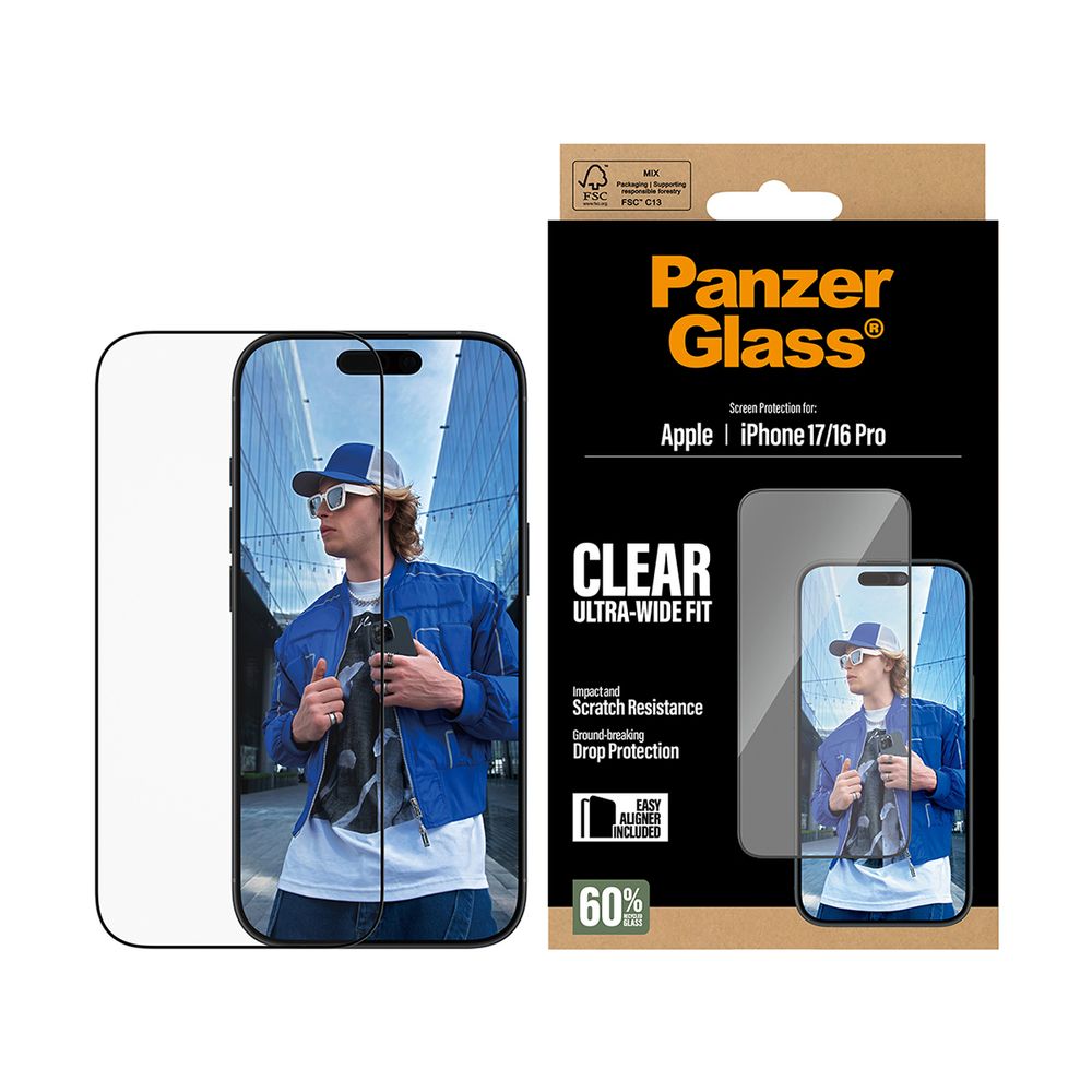 PanzerGlass Ultra-Wide Fit iPhone 17 Протектор за екран