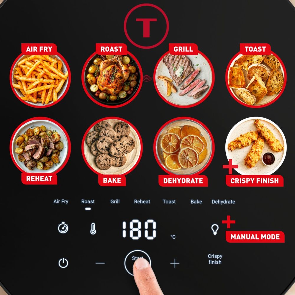 Tefal EY8328E0 Easy Fry Infrared Фритюрник с горещ въздух