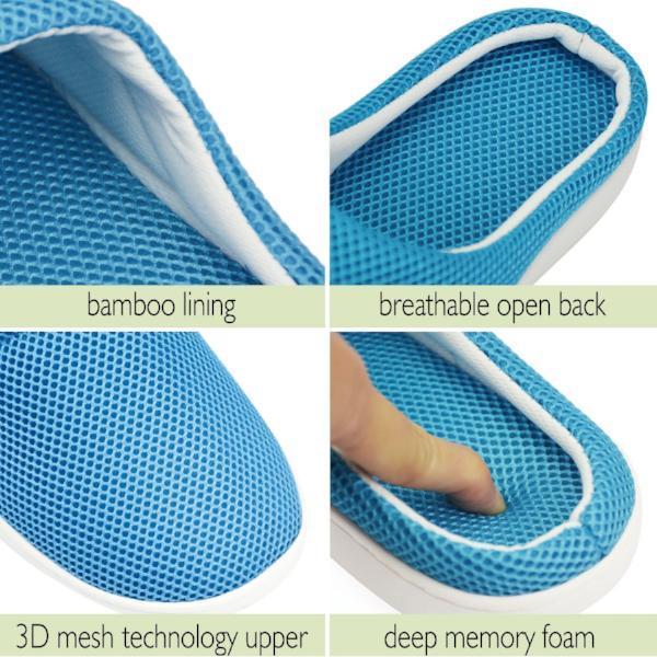 Bamboo Slippers By Swiss Lux Health® XB-003