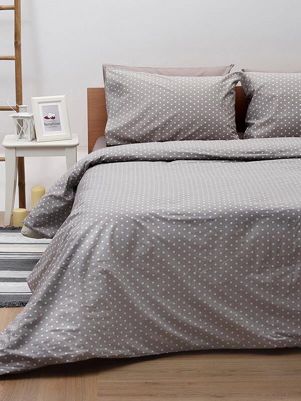 Sunshine Duvet Cover Cotton Feelings 5416 Grey
