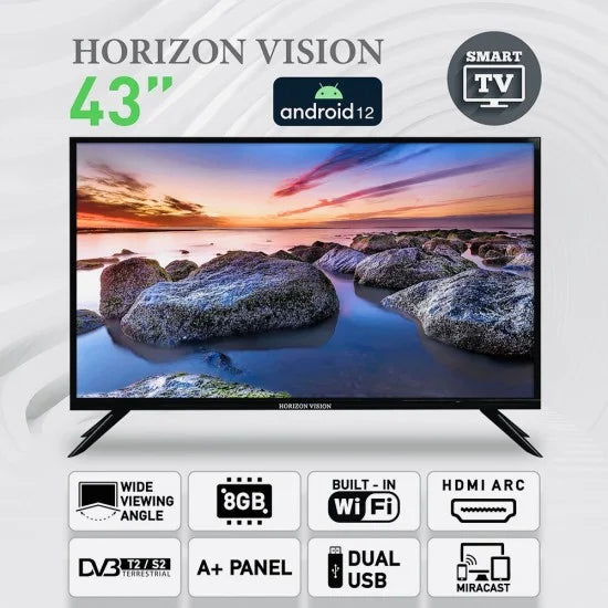 HorizonVision Android TV 43″ Full HD 4319HFL-V
