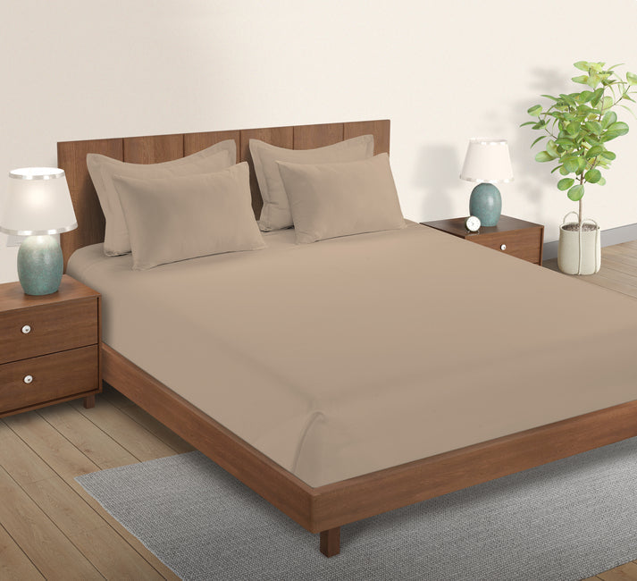 Sheet Set 200x240 Beige
