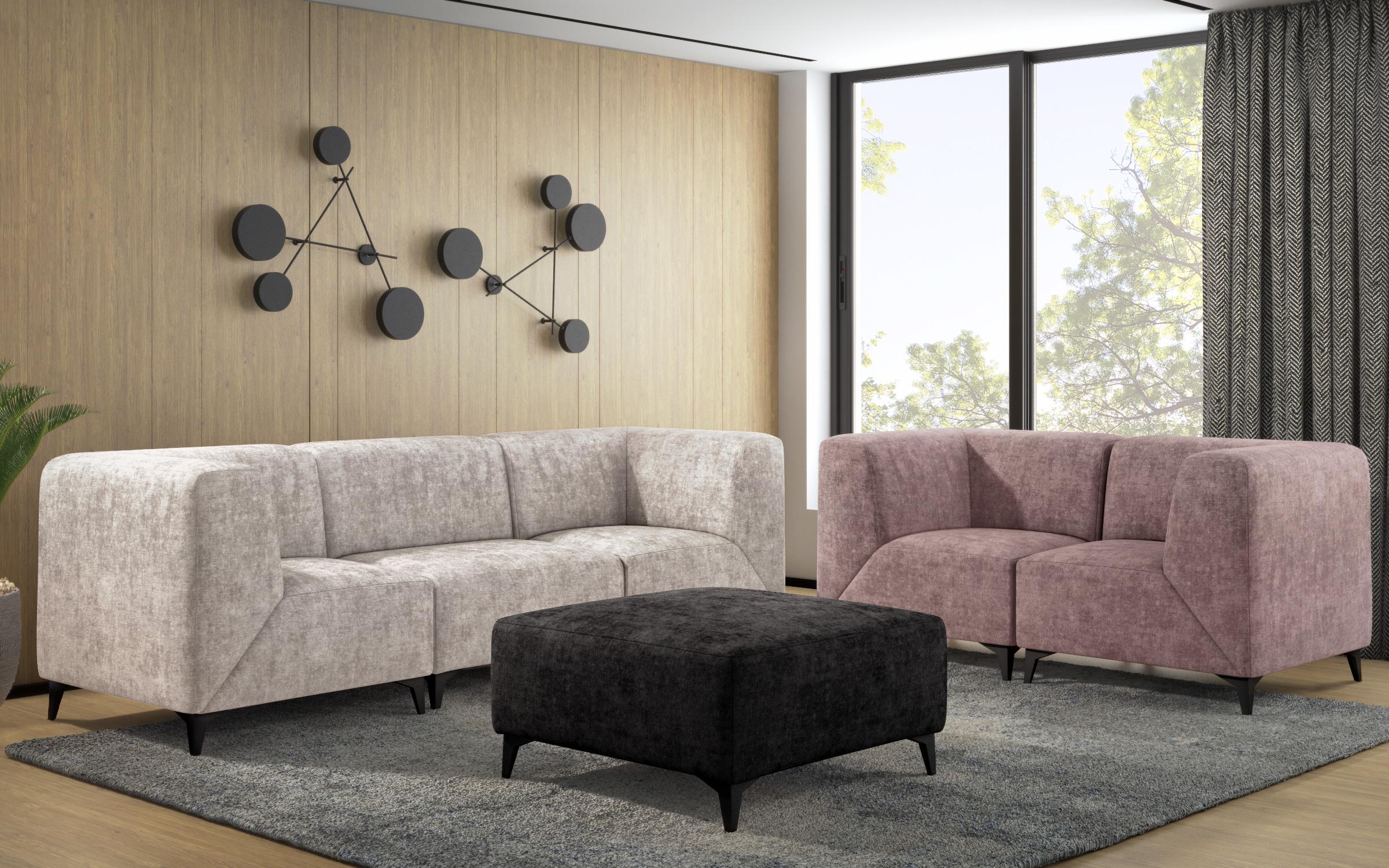 Stool Alvaro 5798 black