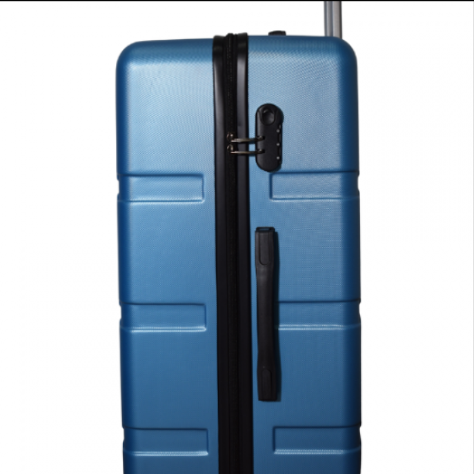 Set of 3 Travel Suitcases 75cm x 49cm x 31cm ABS LEGO-3118-ROYALBLUE