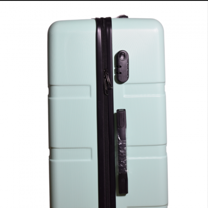 Set of 3 Travel Suitcases 75cm x 49cm x 31cm ABS LEGO-3118-LIGHTGREEN