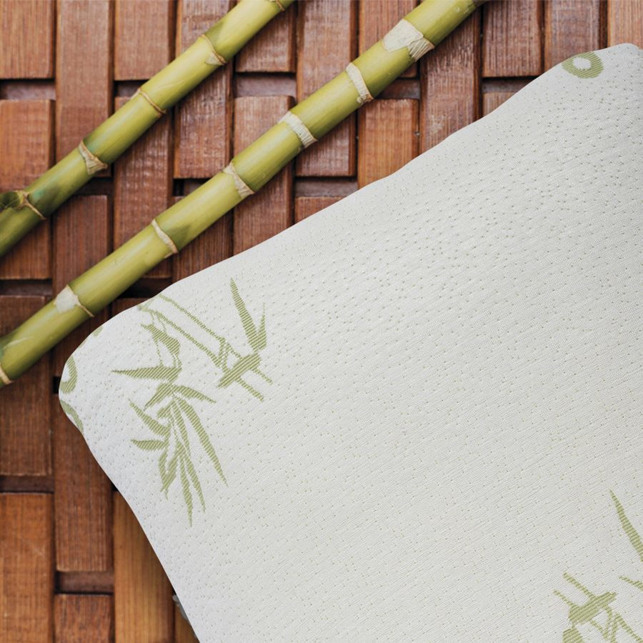 Das Home Bamboo Sleeping Pillow Memory Foam Anatomical Medium 45x65cm 1044