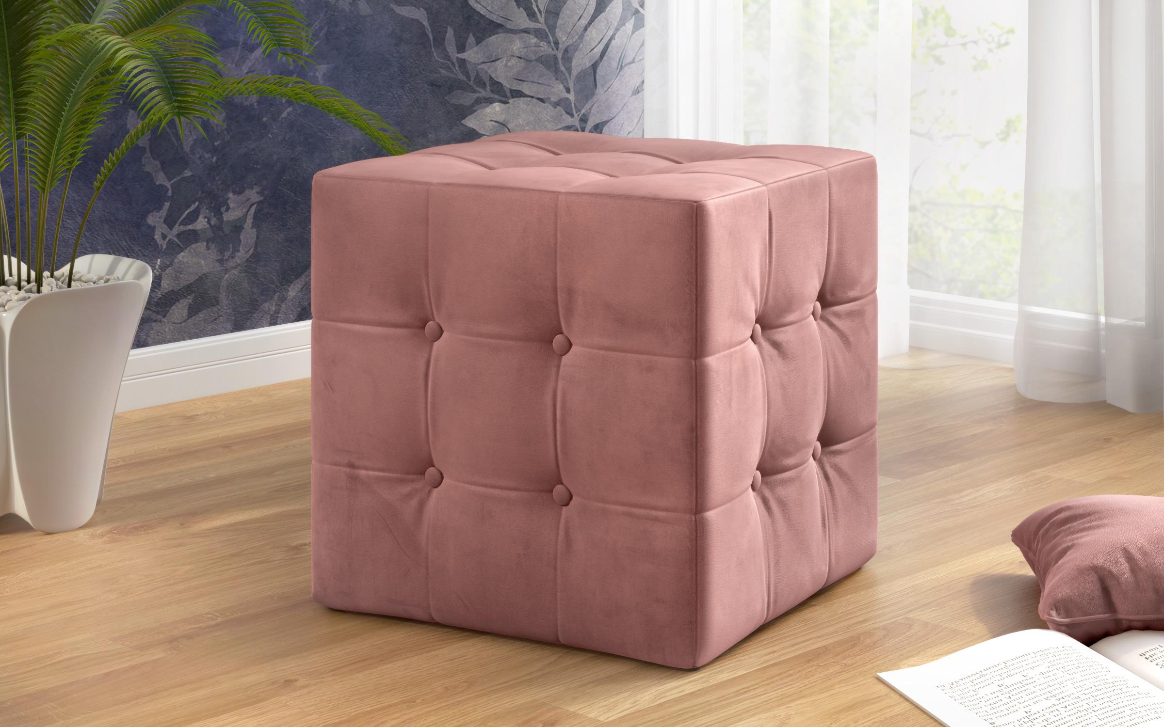 Stool Mario 3828 dark pink