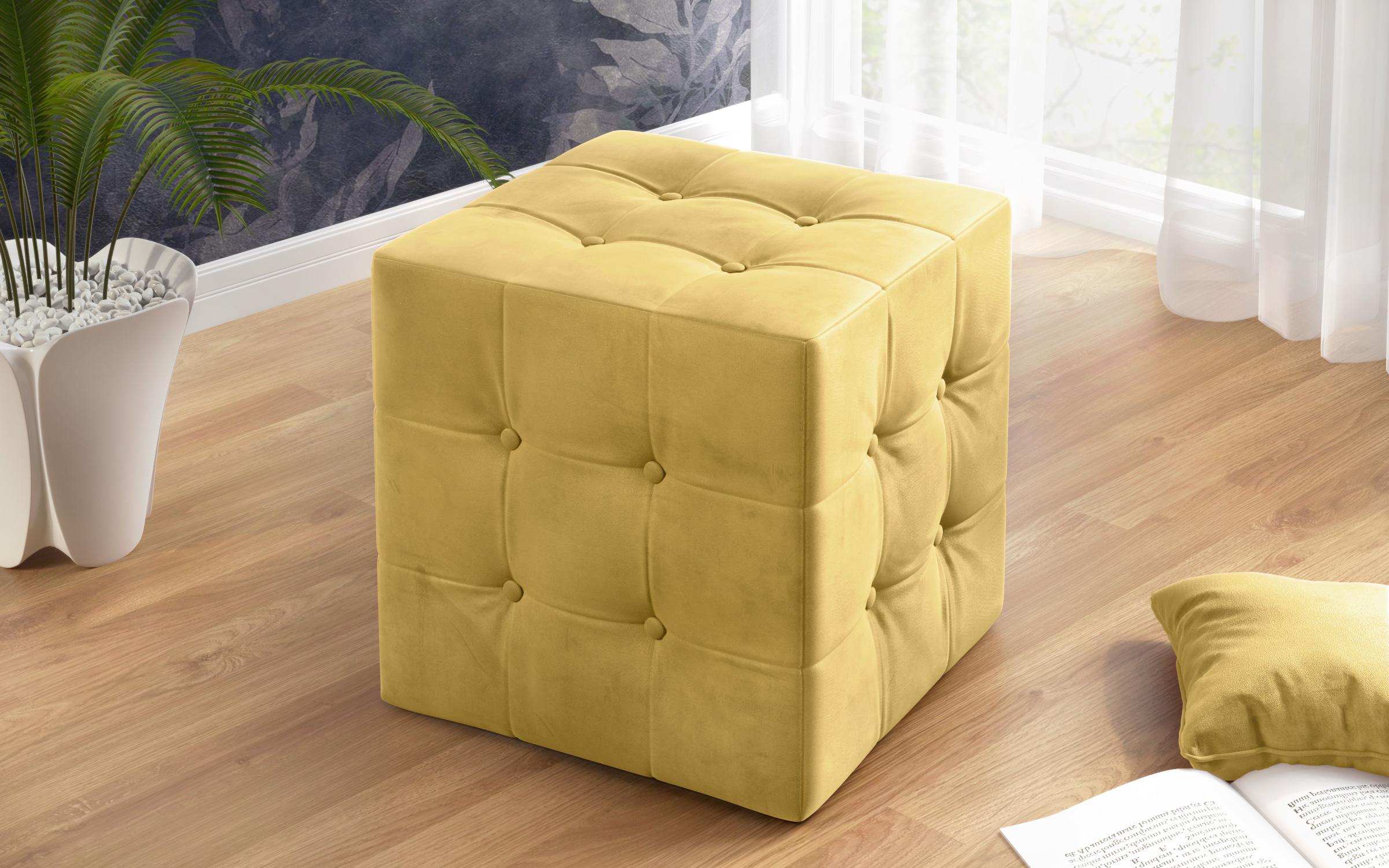 Stool Mario 3828 yellow