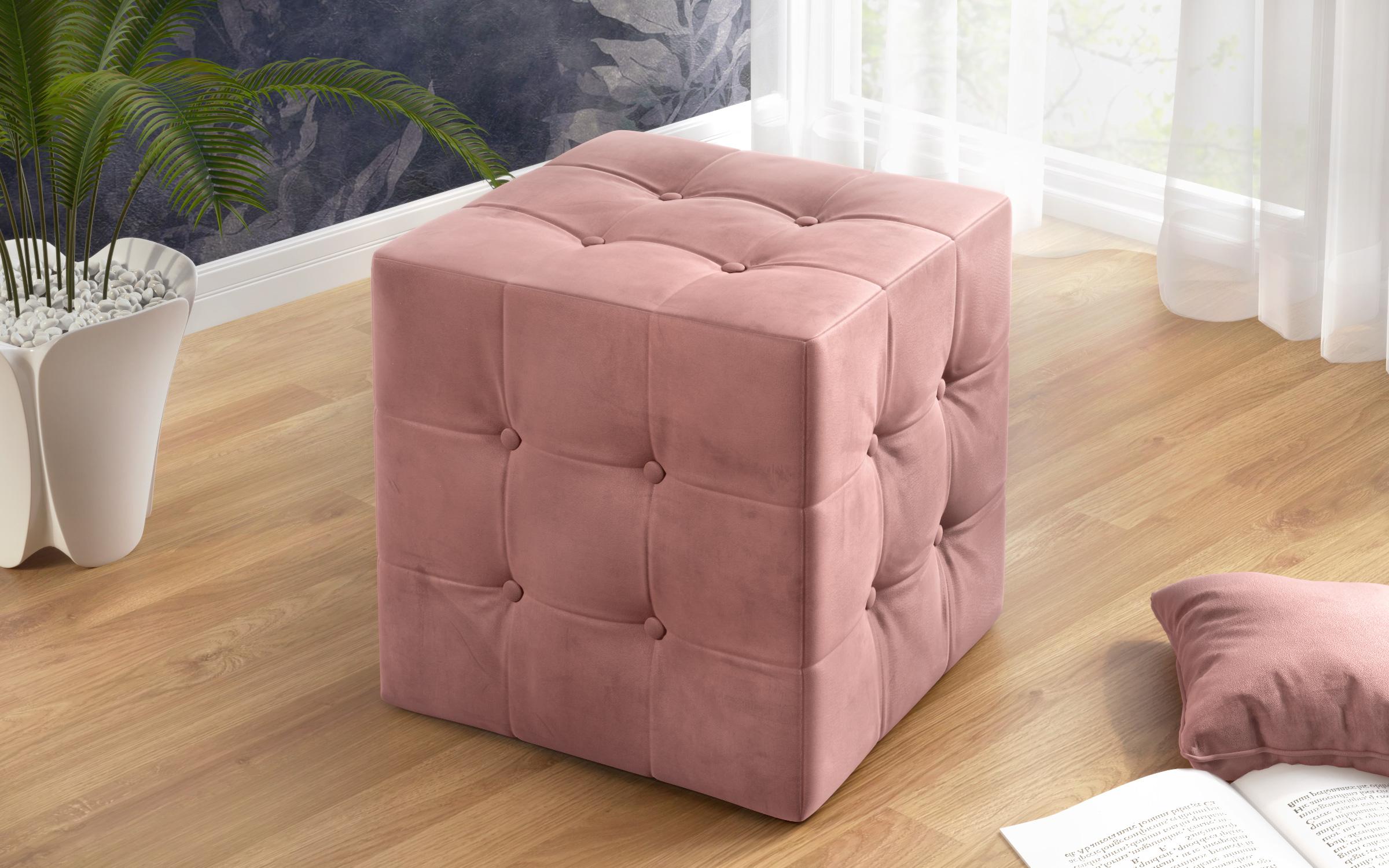 Stool Mario 3828 dark pink