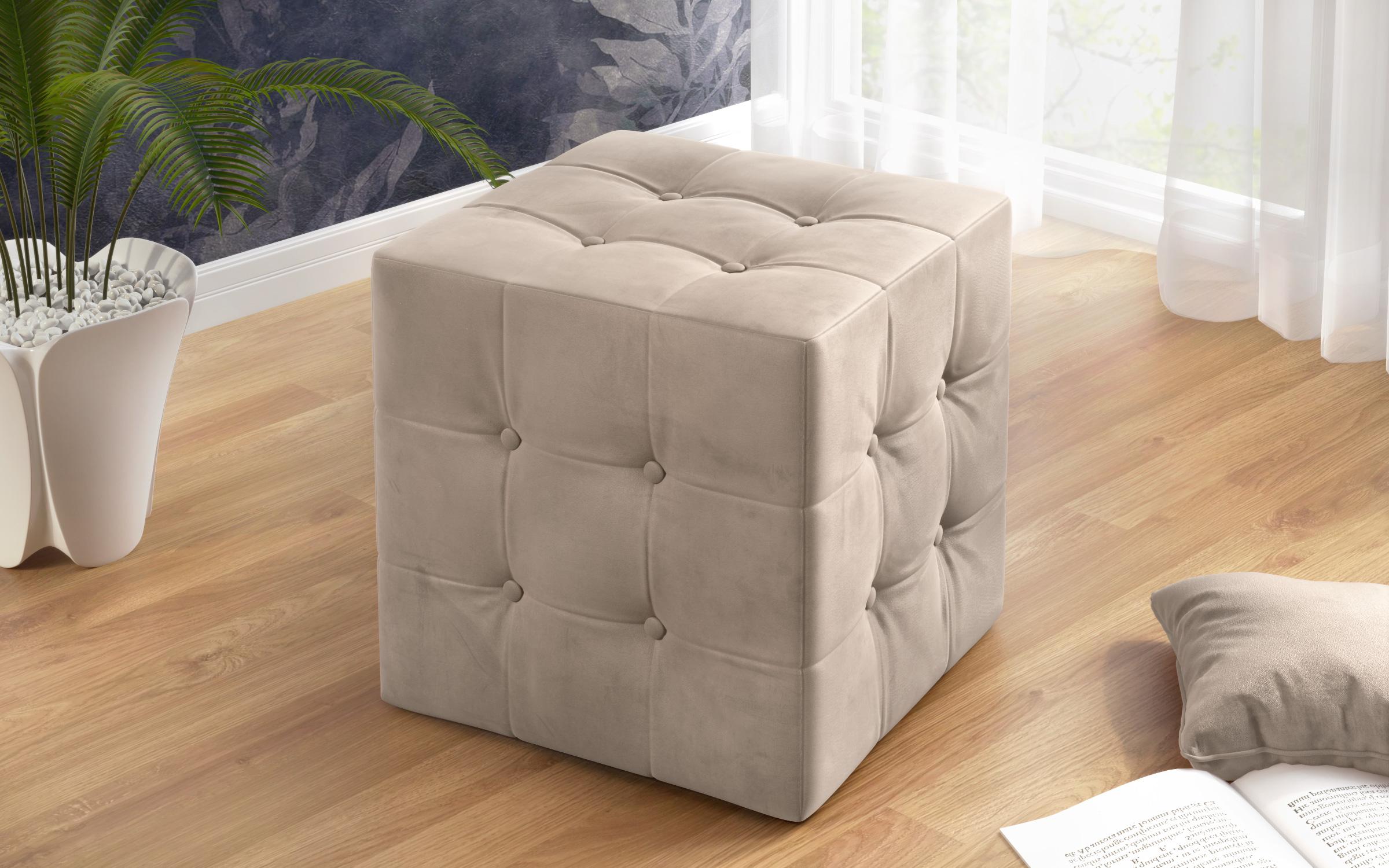 Stool Mario 3828 light beige