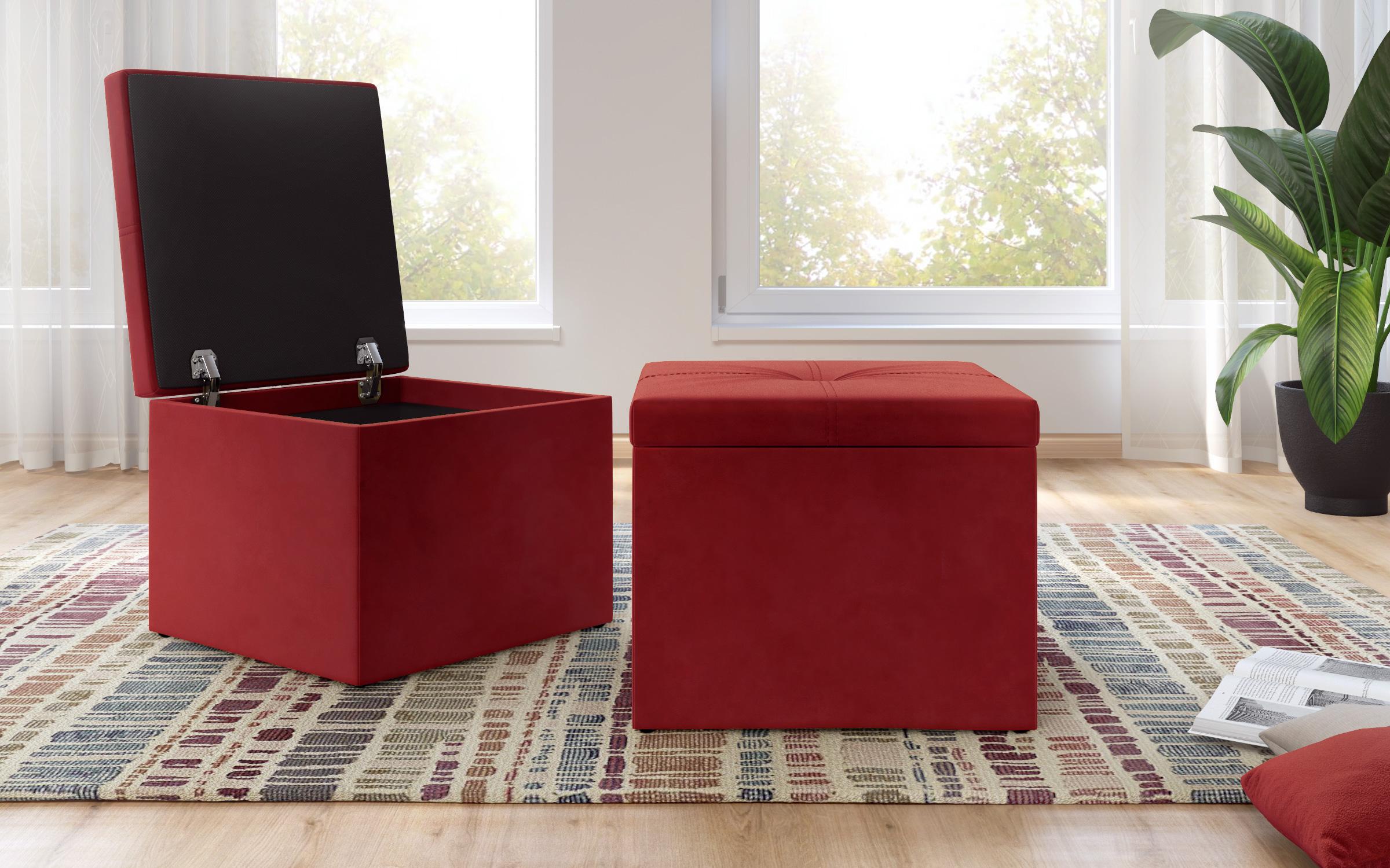 Stool Jackson 5490 red