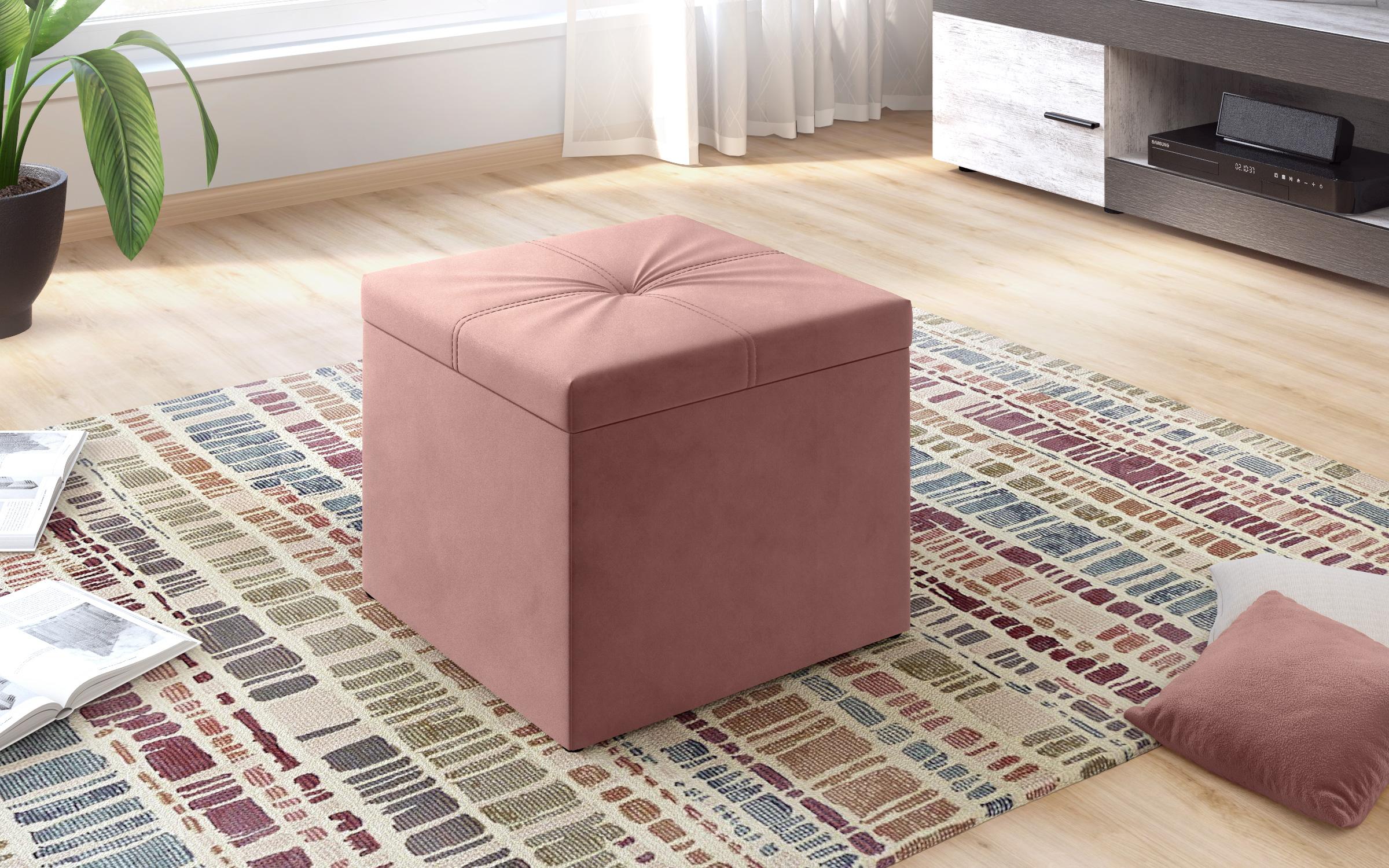 Stool Jackson 5490 dark pink