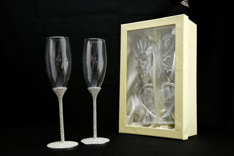 Champagne Glasses Set – Shimmer Shine CXE59
