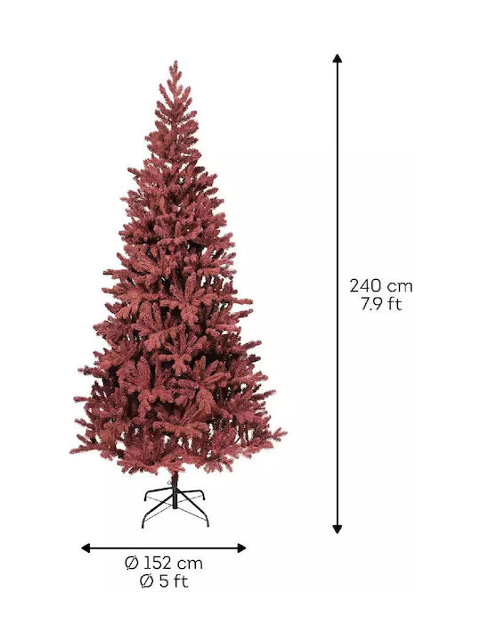 Коледна елха Voly 240 cm. Red