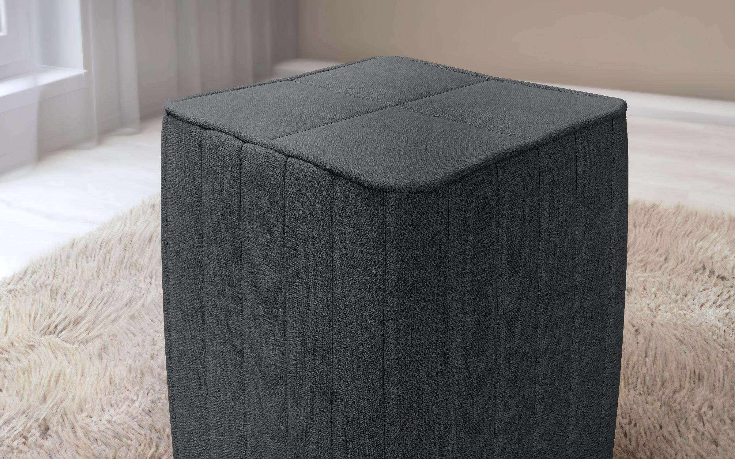 Stool Lemina 3328 dark grey