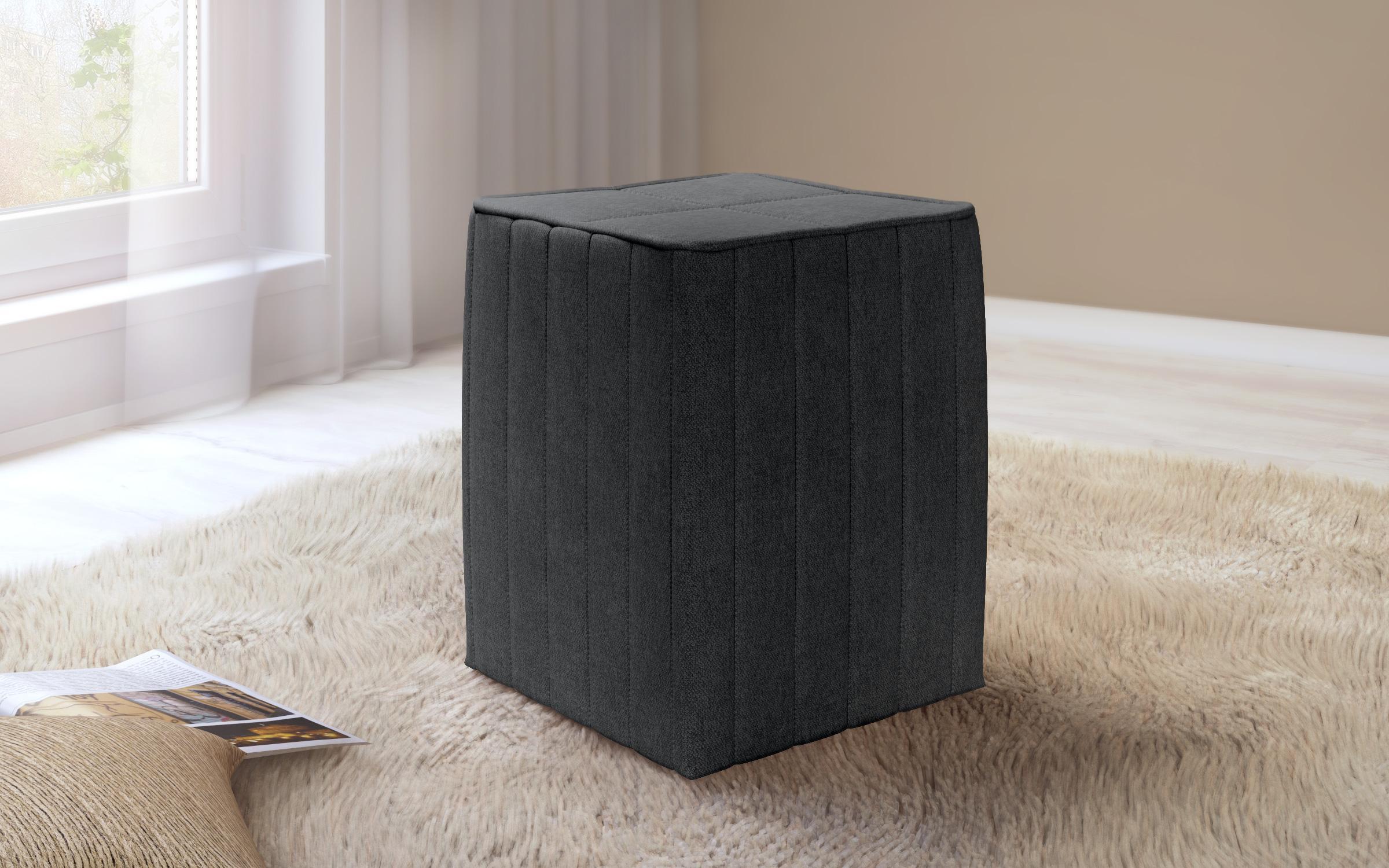 Stool Lemina 3328 dark grey