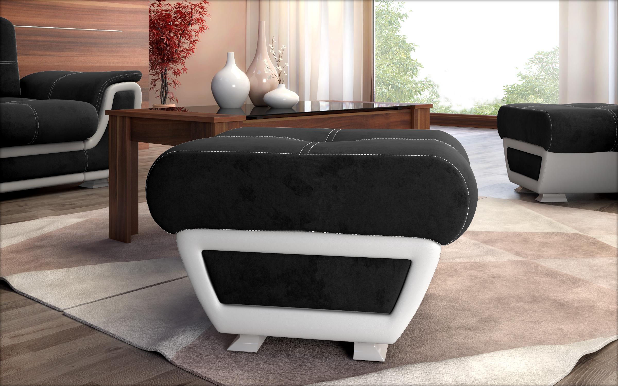 Stool Jimenez 6983 brown + brown skin