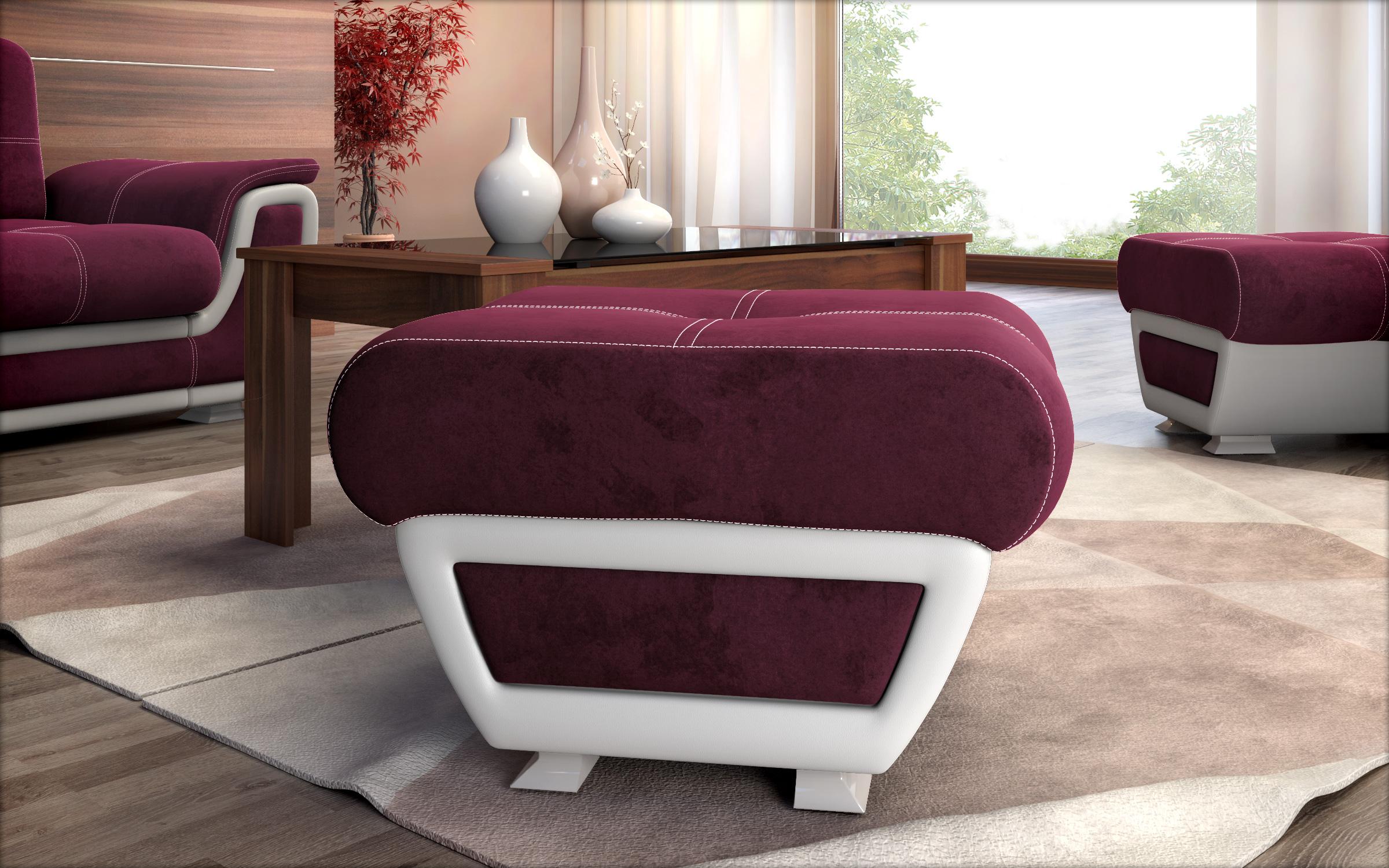 Stool Jimenez 6983 brown + brown skin