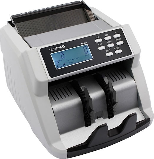 Olympia NC 570 Високоскоростен брояч на банкноти със смесено броене 1000/min & UV| MG Откриване на фалшификати