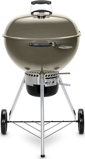 Weber Master Touch GBS C-5750 Скара на дървени въглища от неръждаема стомана Kettle с капак и термометър 57x57 cm.