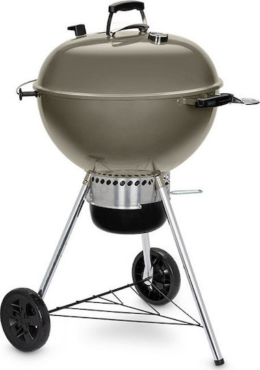 Weber Master Touch GBS C-5750 Скара на дървени въглища от неръждаема стомана Kettle с капак и термометър 57x57 cm.