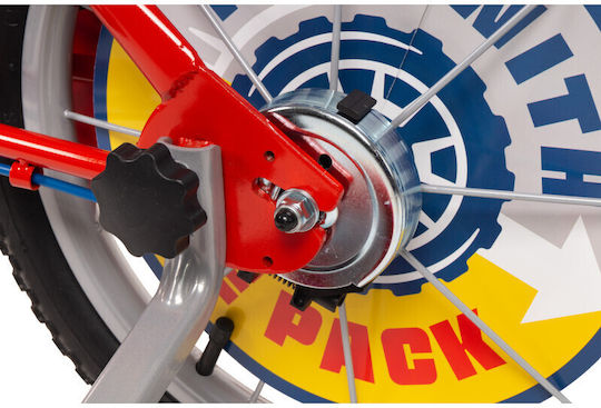 Toimsa Paw Patrol 16" Детски градски велосипед Red 5 години