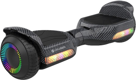 Rebel Cruiser Carbon Детски ховърборд с 10 km/h Max Скорост и 8 km Автономия Black