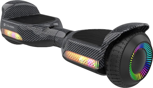 Rebel Cruiser Carbon Детски ховърборд с 10 km/h Max Скорост и 8 km Автономия Black