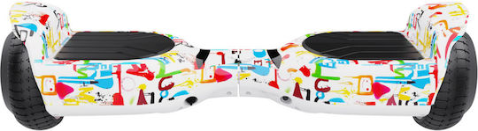 Rebel Cruiser Paint Детски ховърборд с 10 km/h Max Скорост и 8 km Автономия Multicolor