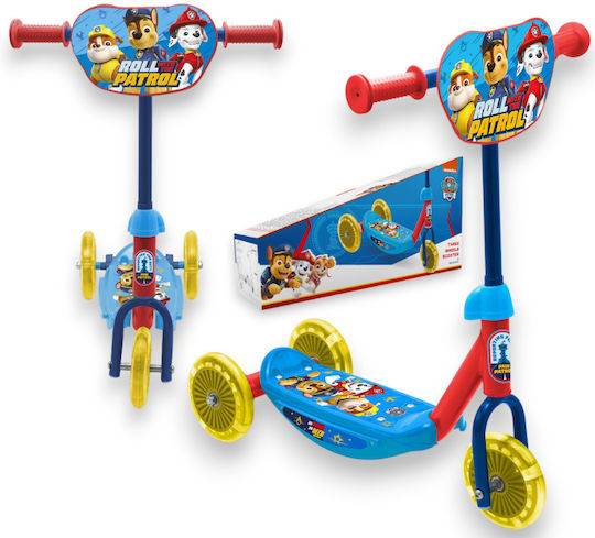 Seven Детска тротинетка Paw Patrol Триколка 2 години Red