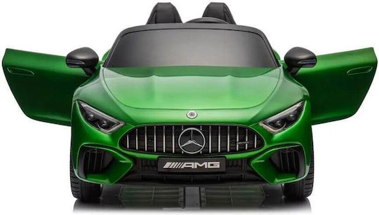 Mercedes AMG SL63 Двуместен с дистанционно управление Licensed 24 Volt Green 1+ години