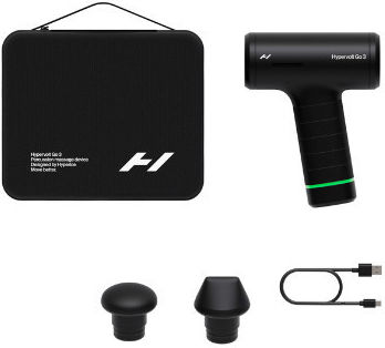 Hyperice Hypervolt Go 3 Пистолет за масаж на тяло с вибрация