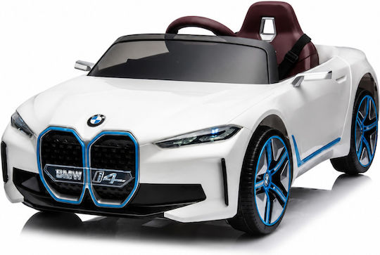 BMW I4 Едноместен автомобил с дистанционно управление Licensed 6 Volt Black 5+ години